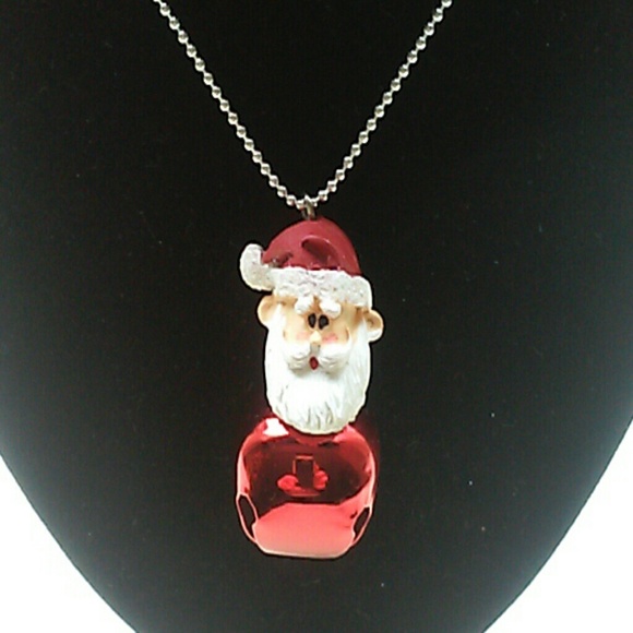 NWT!  Rudolph the Reindeer "Santa" necklace - Picture 2 of 7